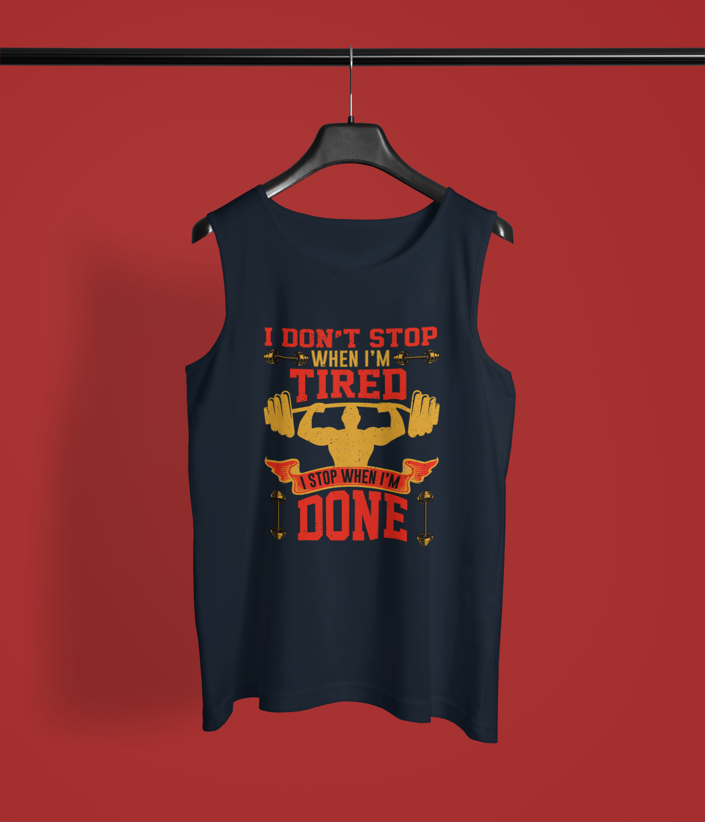 "I Don't Stop" - Men's Sleeveless T-Shirt