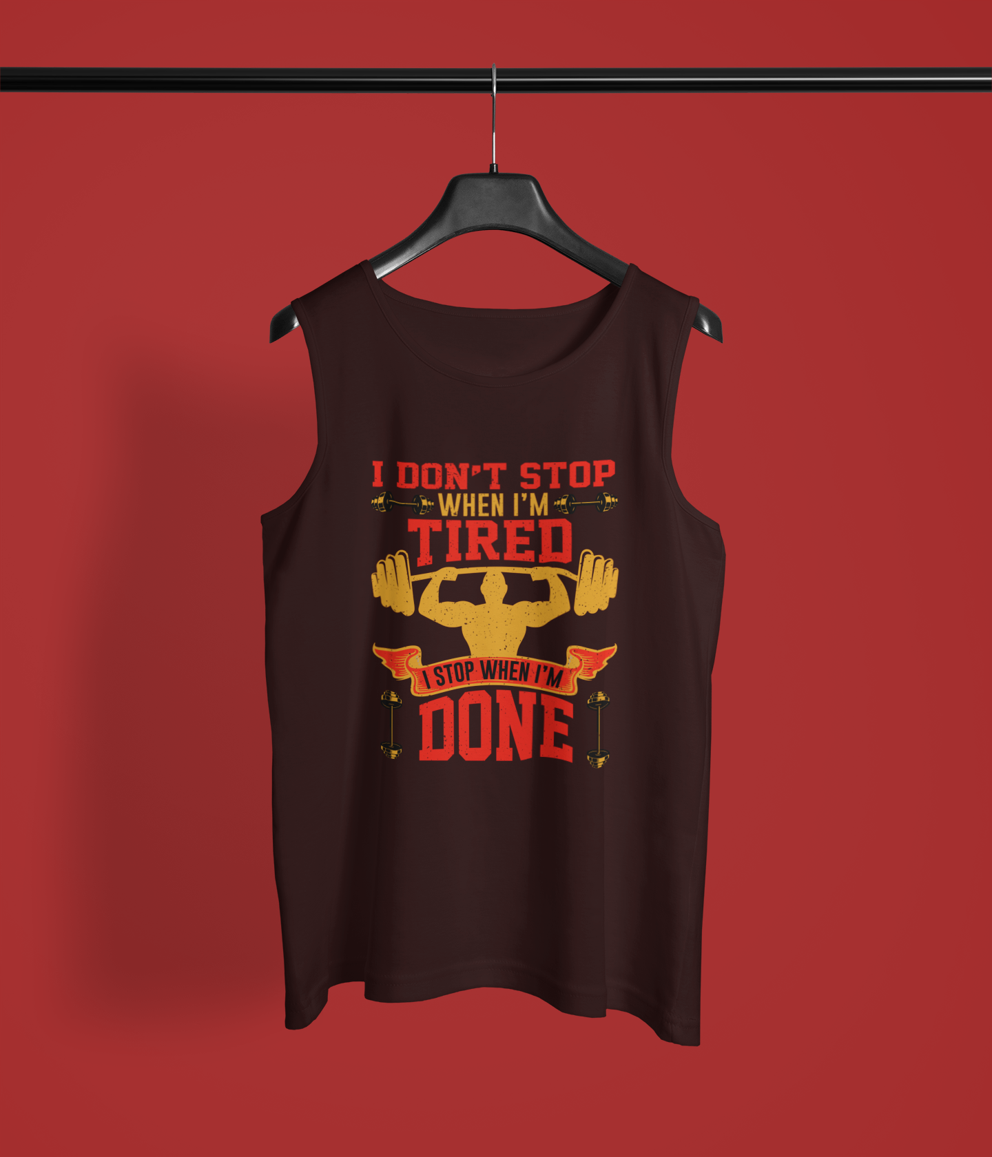 "I Don't Stop" - Men's Sleeveless T-Shirt