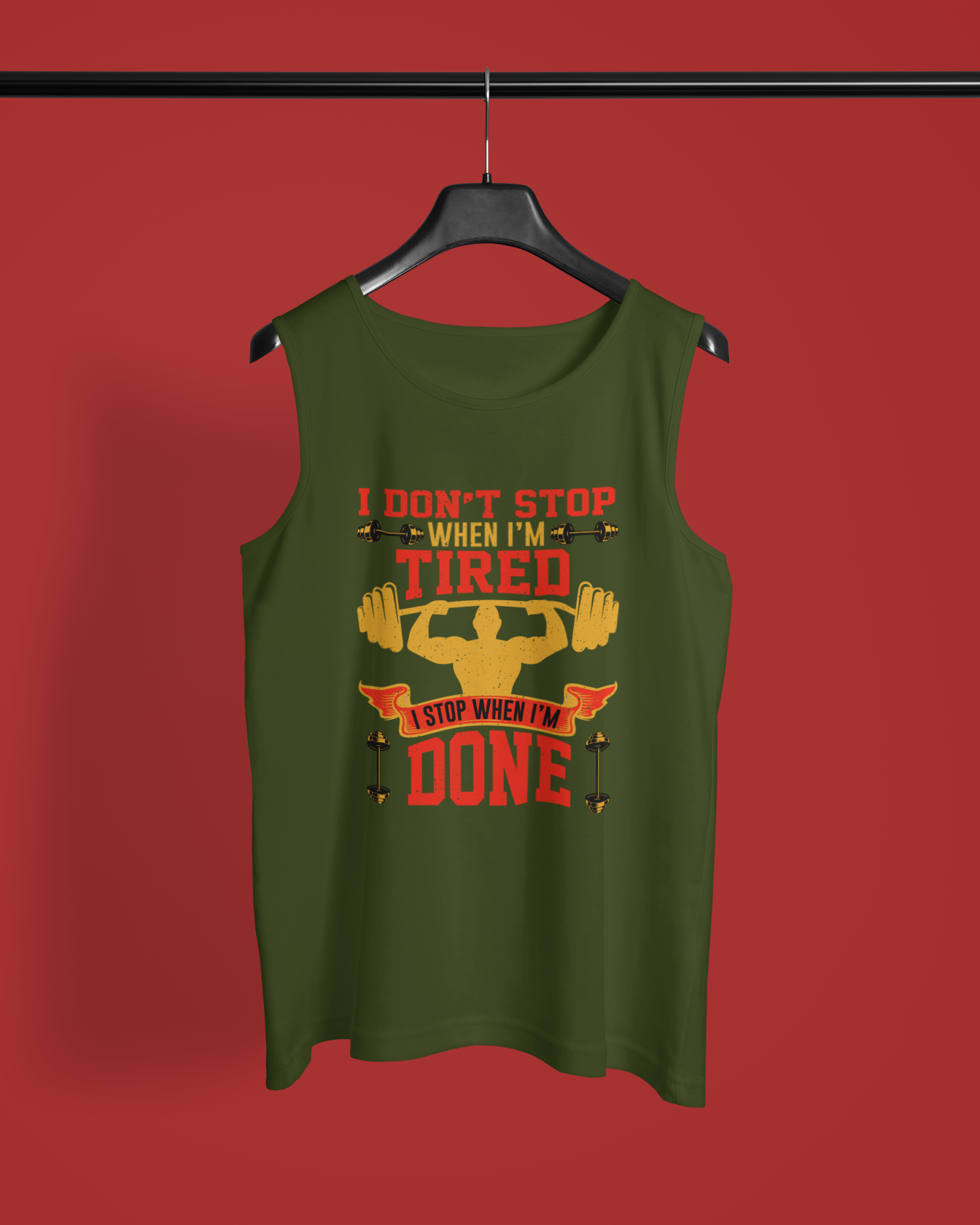 "I Don't Stop" - Men's Sleeveless T-Shirt