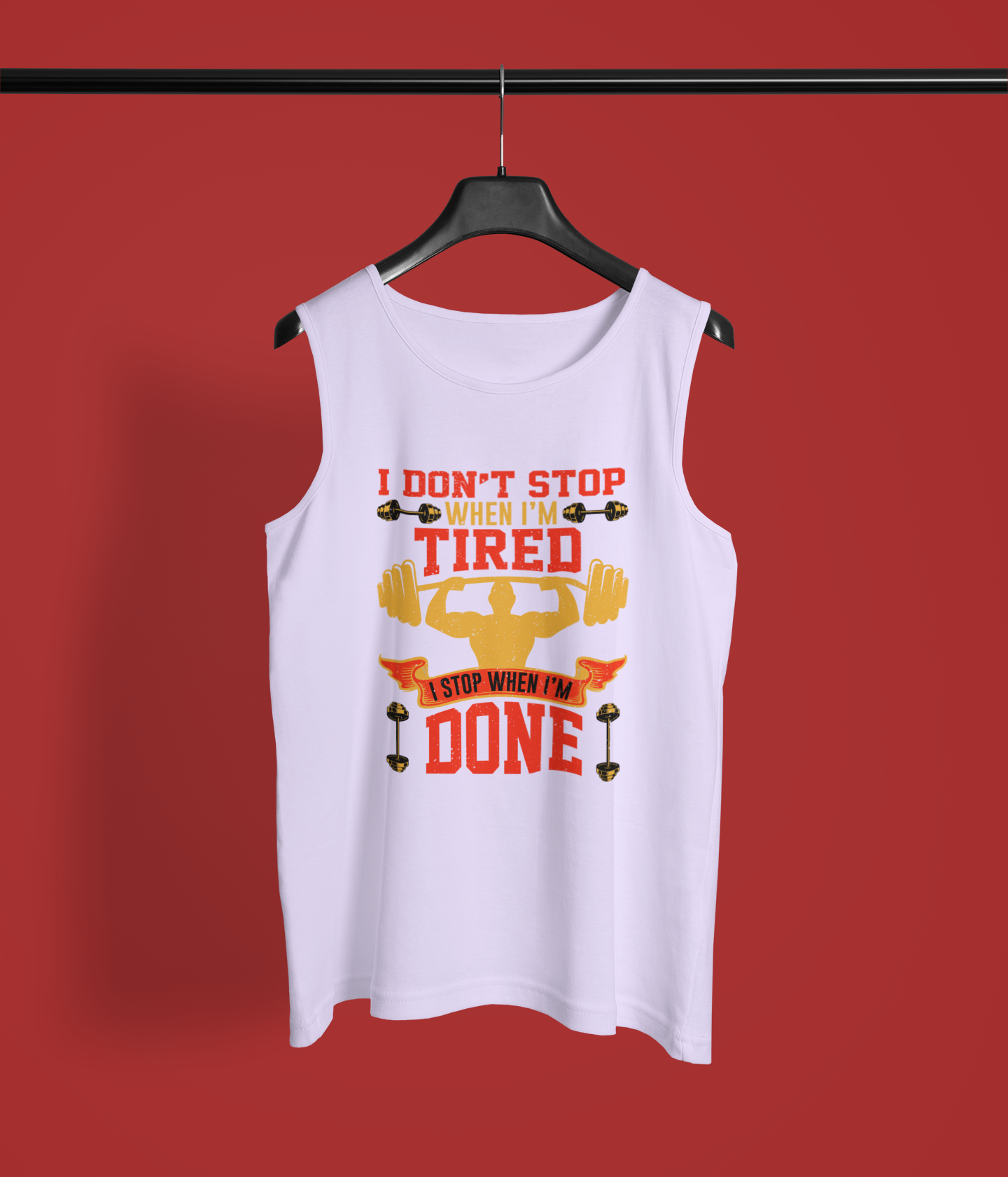 "I Don't Stop" - Men's Sleeveless T-Shirt