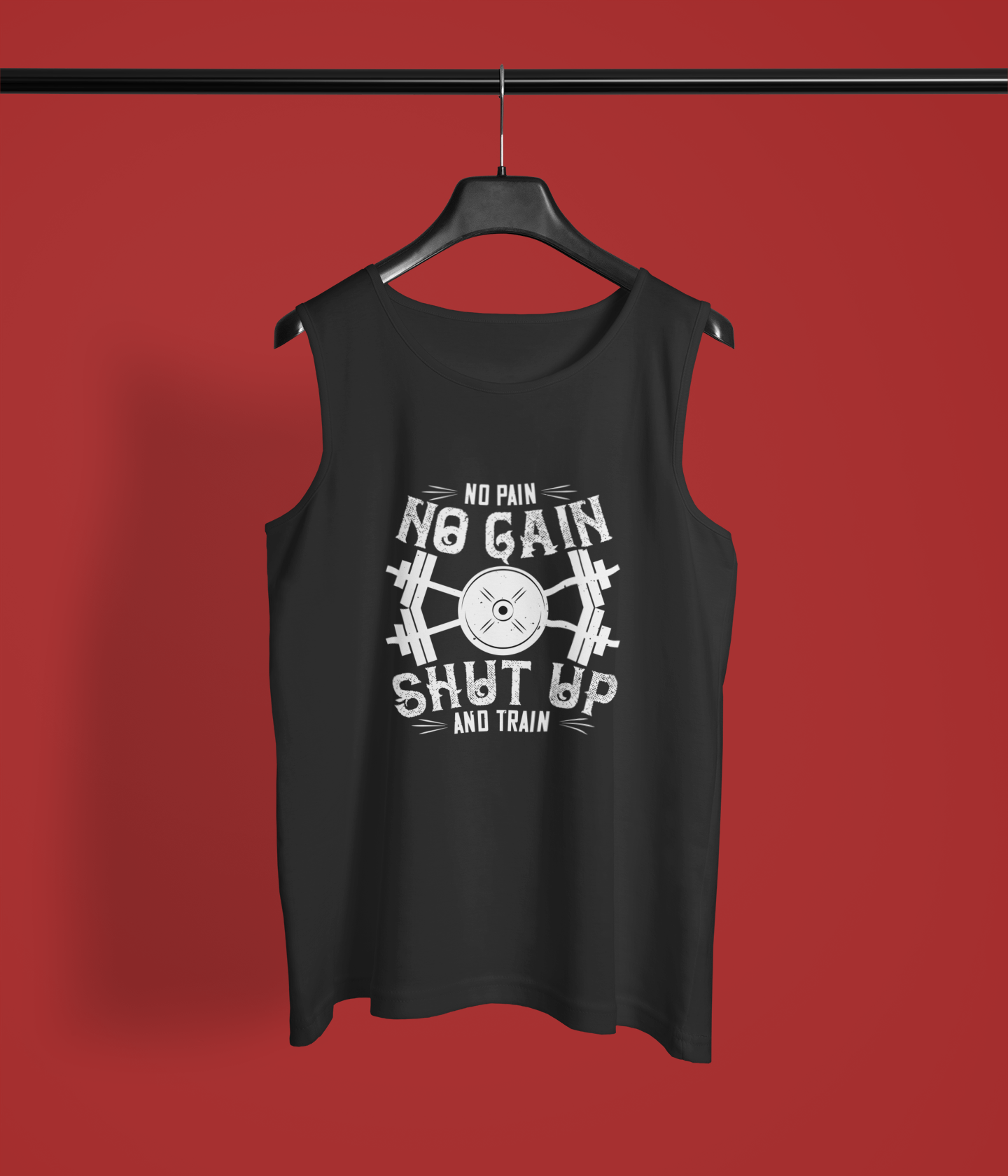 "No Pain, No Gain" - Men's Sleeveless T-Shirt