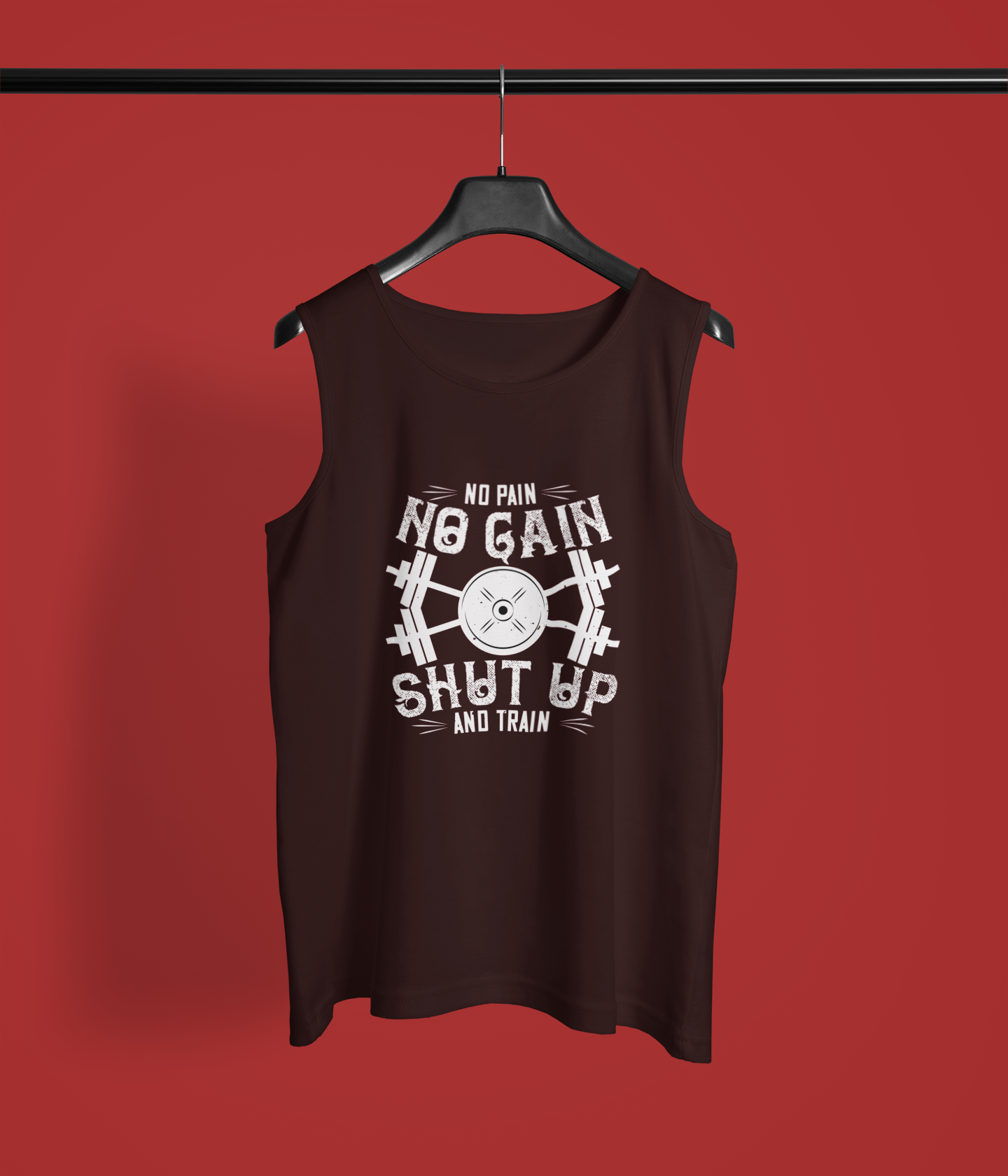 "No Pain, No Gain" - Men's Sleeveless T-Shirt