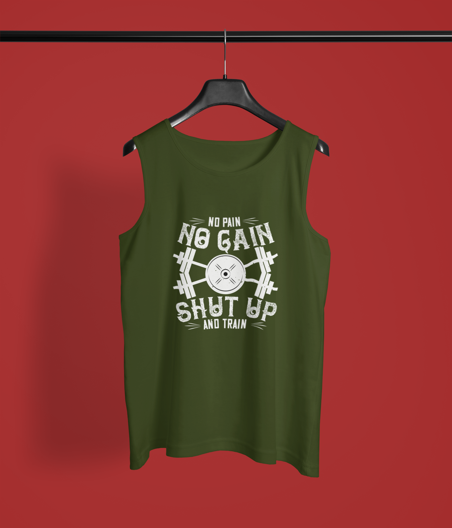 "No Pain, No Gain" - Men's Sleeveless T-Shirt