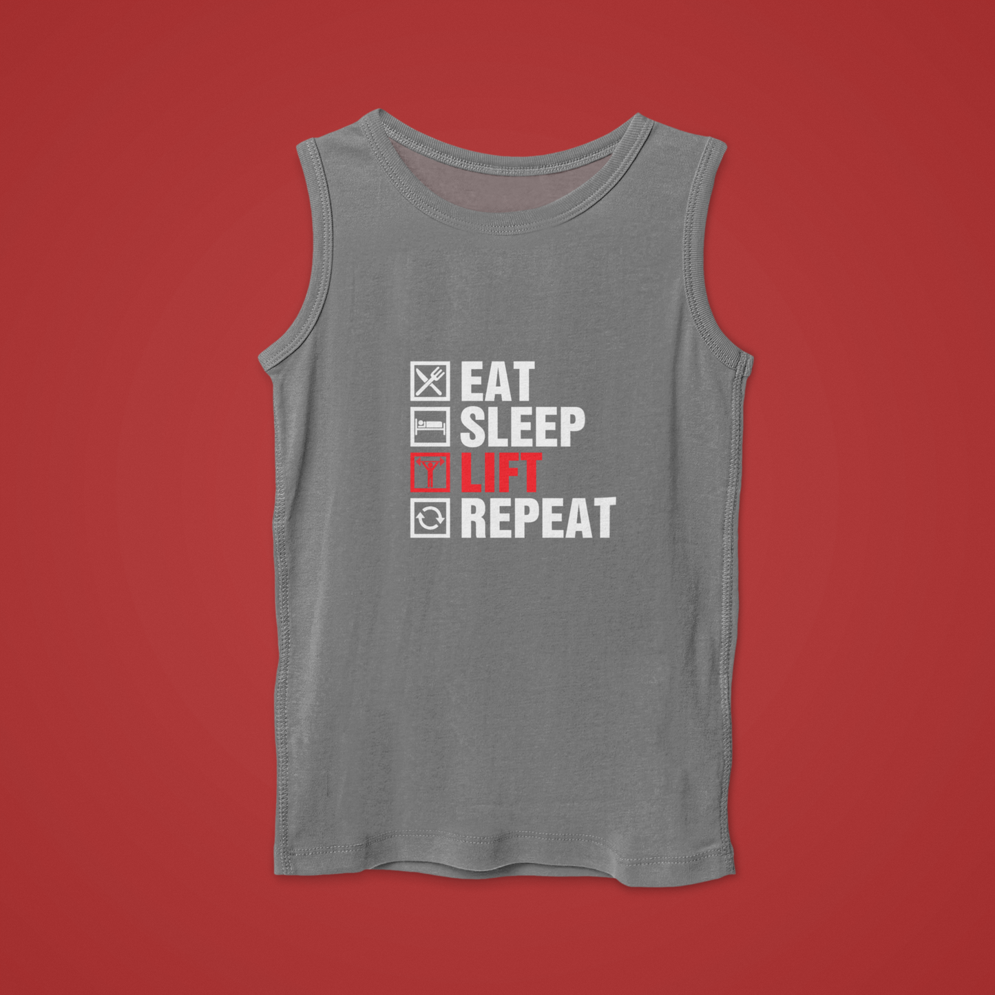 "Eat, Sleep, Lift, Repeat" - Women's Tank Top