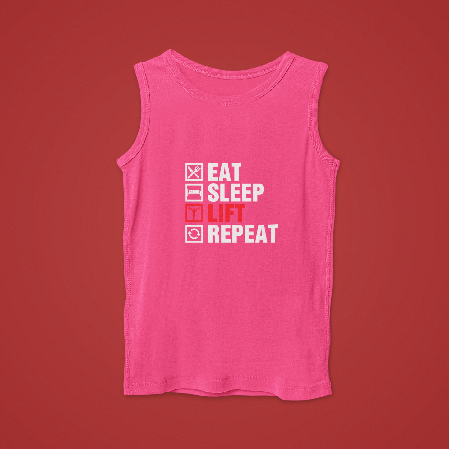 "Eat, Sleep, Lift, Repeat" - Women's Tank Top