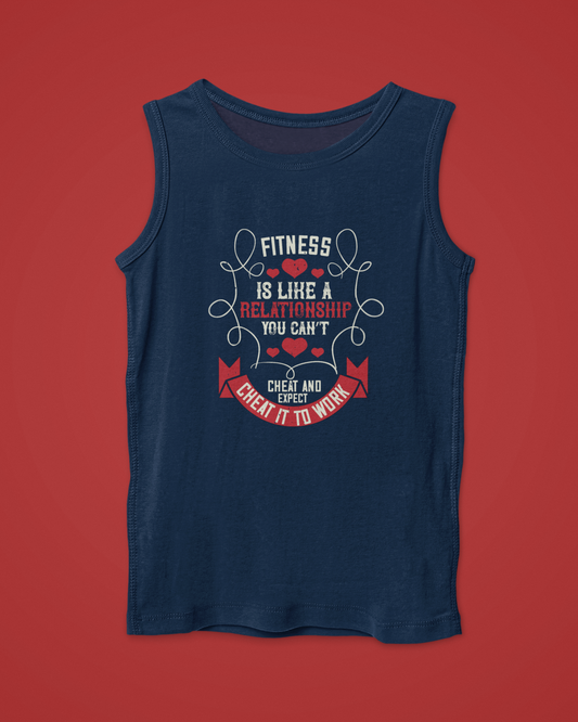 "Fitness Is Like A Relationship" - Women's Tank Top
